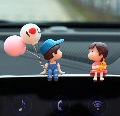 Cute couple car ornament - cute,