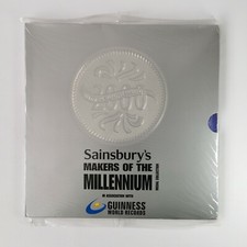 Vintage Sainsburys Makers Of The Millenium Medal Collection Coin Set New SEALED 