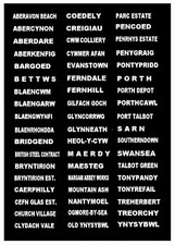 MODEL BUS WATERSLIDE TRANSFERS