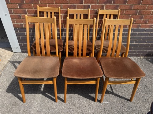 Set six danish teak - of, dining