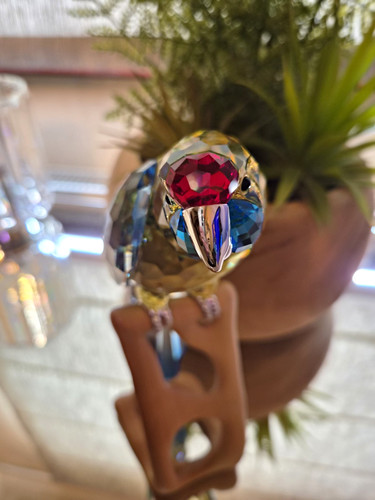 Swarovski crystal parrot bird - parrot,