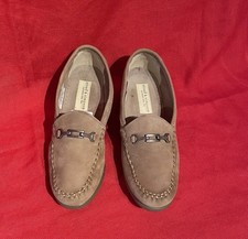 Lady’s Shoes Size 7 Stead & Simpson Footwear Beige Tan Soft Leather Loafers