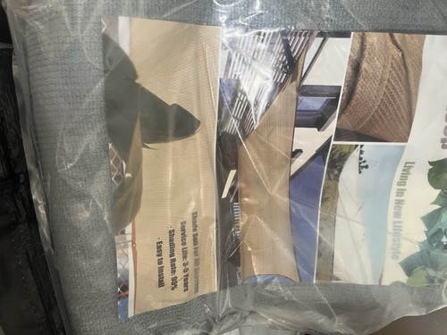 Sun shade sail garden patio - garden,