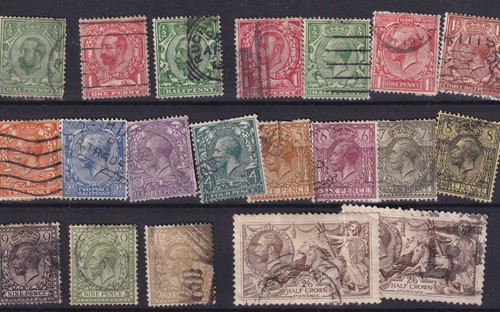 Kgv 1911 collection to - gb,
