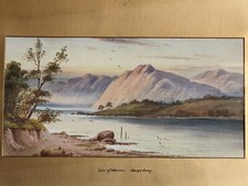 Antique Original watercolour