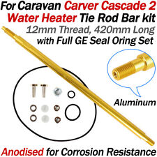 For Carver Cascade 2 Water Heater Tie Rod Bar 12MM Thread w/ Tank Leak Seal Kit