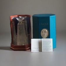 LALIQUE  "LES MUSES" PERFUME BOTTLE LIMITED EDITION WITH ORIGINAL BOX