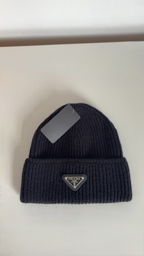 Prada triangle logo ribbed - prada,