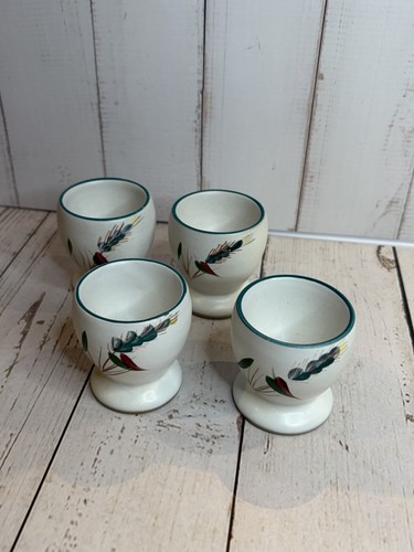 Vintage stoneware egg cups - vintage,