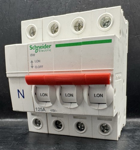 Schneider 125a isolator merlin - schneider,