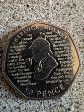 Sherlock Holmes 2019 50p Coin
