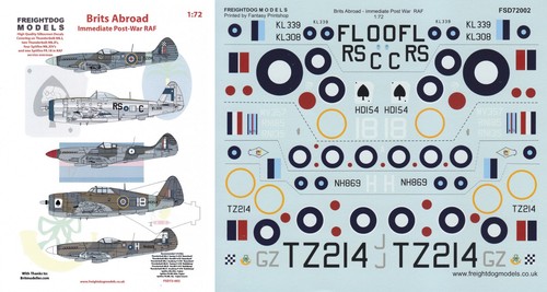 Freightdog decals 72 - decals, 1/72