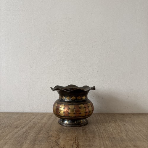 Vintage brass copper bud - vintage,