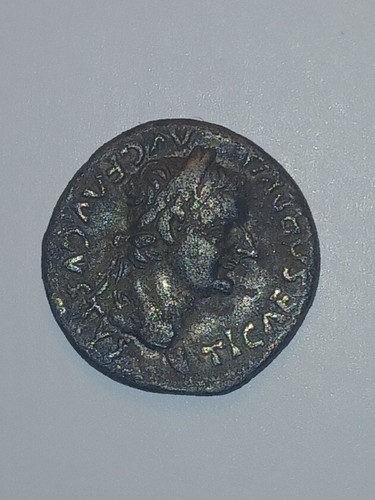 Tiberius silver denarius roman - tiberius,