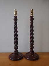 Pair of barley twist