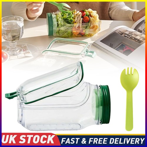 Salad pod mason jar - mason, side