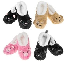 Snoozies washable kids furry