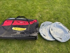 Bike Storage Carrier Travel Case Black And Red 122cm X  72cm