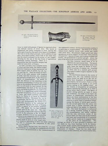 Old dagger henry france - old,