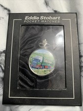 Atlas Editions Eddie Stobart Silver Plated Pocket Watch. Sealed. 4670103