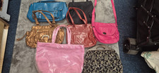 joblot x7 ladies top handle handbags ideal for resellers bundle