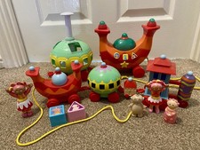 In The Night Garden Ninky Nonk Train Musical Activity Pull Along Toy bundle 
