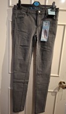 Super Skinny Ladies Jeans Dark Grey Brand New Size 8 UK / 36 EU