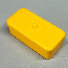 Vintage Cadbury's Mini Rolls Safe Yellow Promotional Advertising Item 1990's