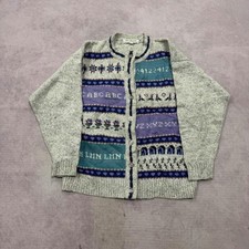 Vintage Knitted Cardigan bird