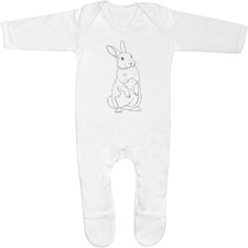 Standing rabbit animal baby - 'standing,
