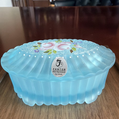 Lovely vintage fenton blue - fenton,