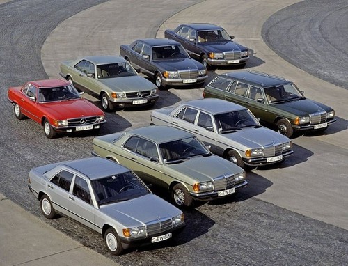 Breaking mercedes benz w126 - breaking,