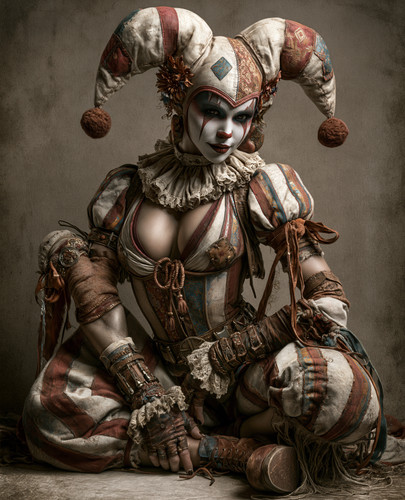 Harley quinn seated - harley, a