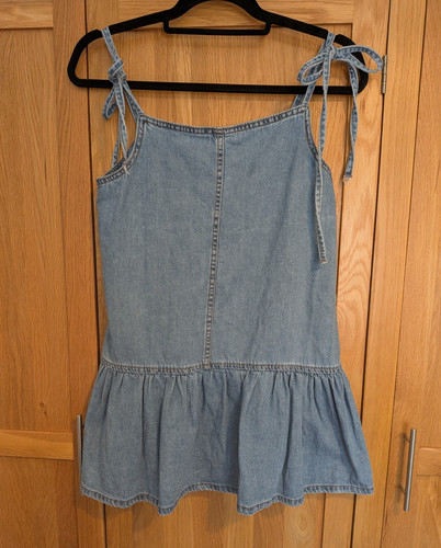 Primark blue denim strappy - blue,