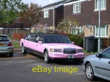 Photo 6x4 Pink stretch limo