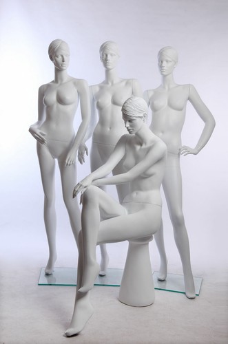 Abstract female mannequins - abstract, eh