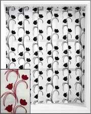 Voile Panel Net Curtain 4 Great Designs Slot Top Header ~ Many Patterns & Sizes