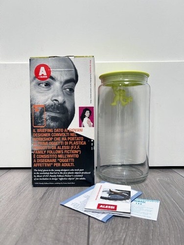 Alessi glass giani jar - glass,