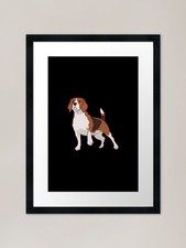 beagle puppy Framed Art Print