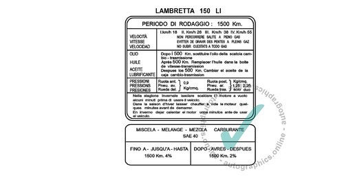 Lambretta 150li italian - lambretta,