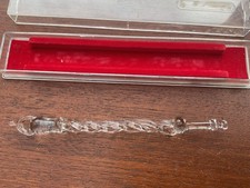 Vintage Glass Twisted Rope