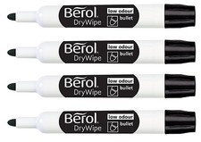 Berol Black Drywipe Marker
