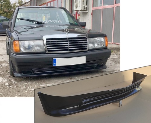 Front bumper spoiler mercedes - front,