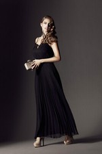 New Look Black Pleated &