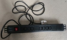 8 way IEC C13 PDU to UK PLUG
