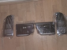 Bmw X5 3.0d E53 2005 Smoked back lights. Aftermarket.