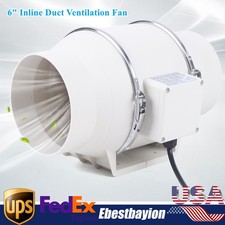 6" Inline Duct Fan 540m³/h
