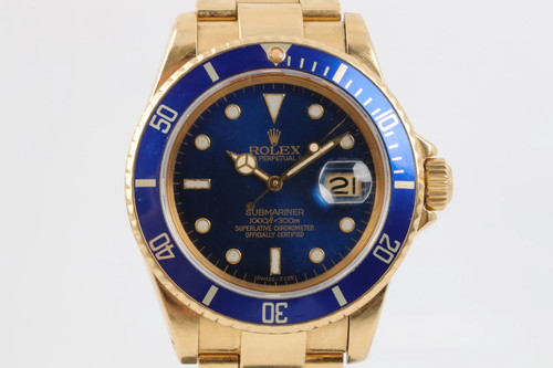 Rolex submariner 16808 blue - 16808,