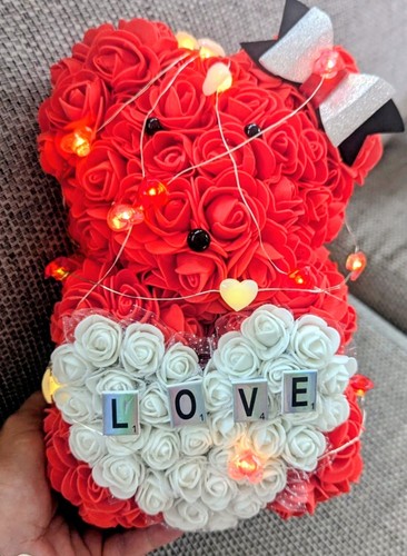 Valentine bear with - valentine's,