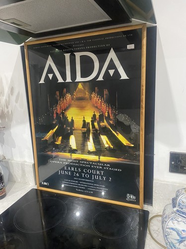 Vintage framed aida opera - ,